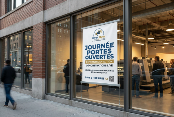 Exemple d'affiche personnalisée Oyez Oyez