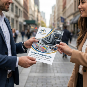 Exemple de flyer personnalisé Oyez Oyez