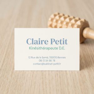 Carte de visite — Santé & bien-être