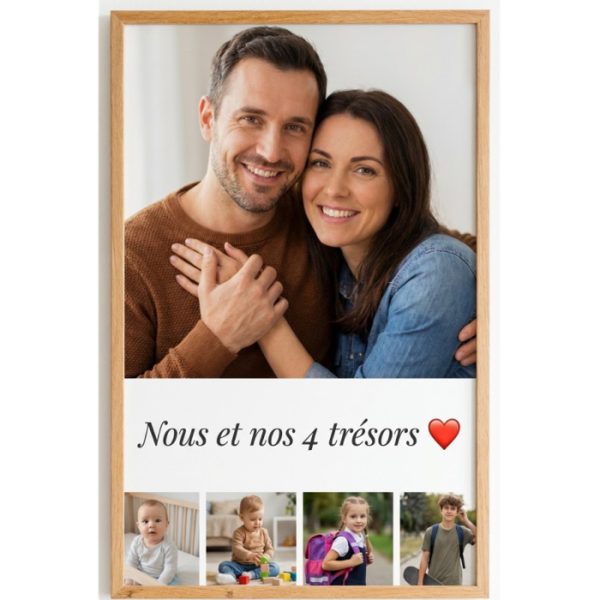 Affiche Une grande, quatre petites