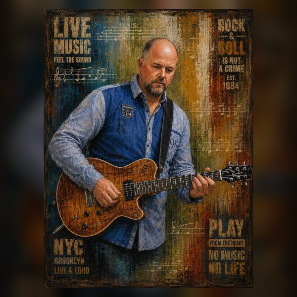 Affiche Affiche pour musicien